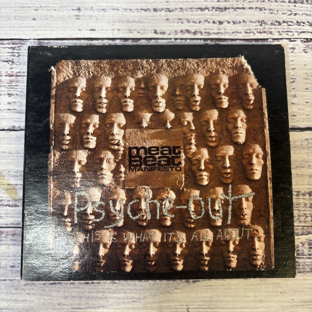 Psyche-Out [Maxi Single] by Meat Beat Manifesto (CD, Jan-1991, Mute)